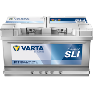 Çorlu Varta Akü 80 Amper 12V F17 Alçak Kasa