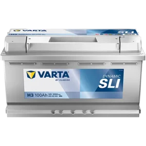 Çorlu Varta Akü 100 Amper 12V H3 Alçak Kasa